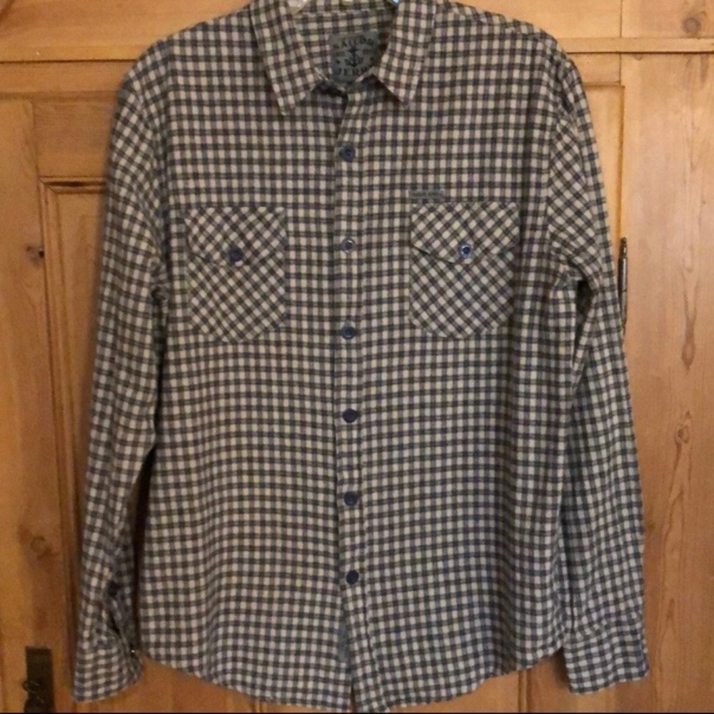 ⚓️SAILOR JERRY MEN’S BUTTON DOWN LONG SLEEVE SHIRT⚓️